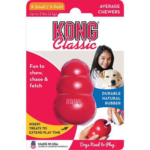 Koiran Lelu Kong Classic Punainen