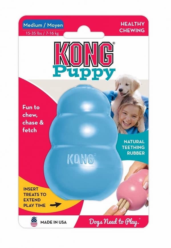 Koiran Lelu Kong Puppy Sininen