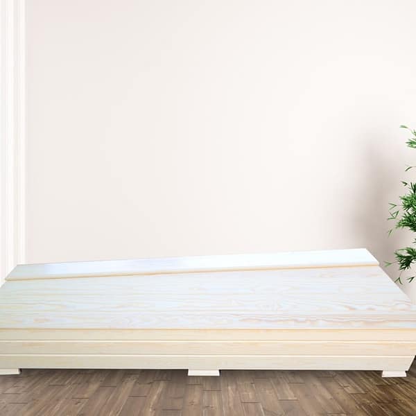 Mäntyarkku petsattu