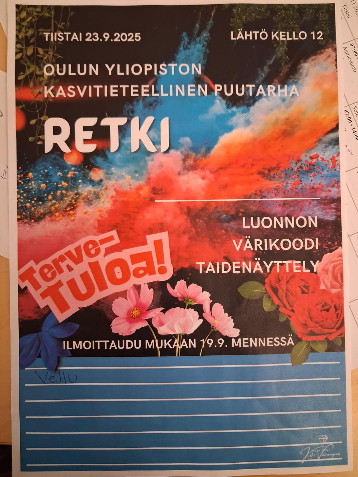 RETKI KASVEJA IHMETTELEMÄÄN