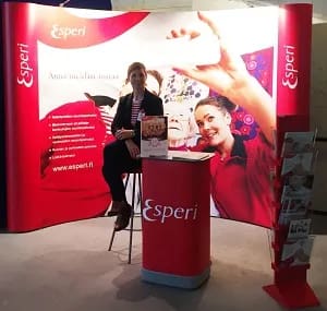 Esperi osallistumassa Parasta aikaa tapahtumaan