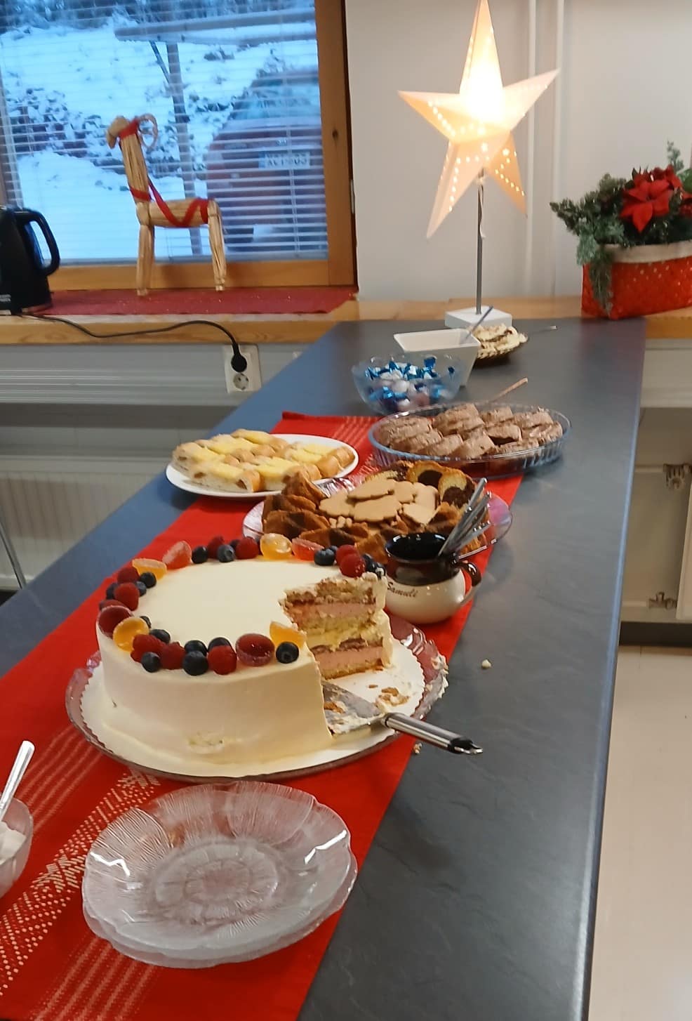 Asukkaalla oli synttärin