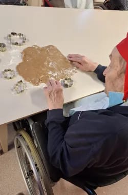 Myös mies asukkaat osallistuvat