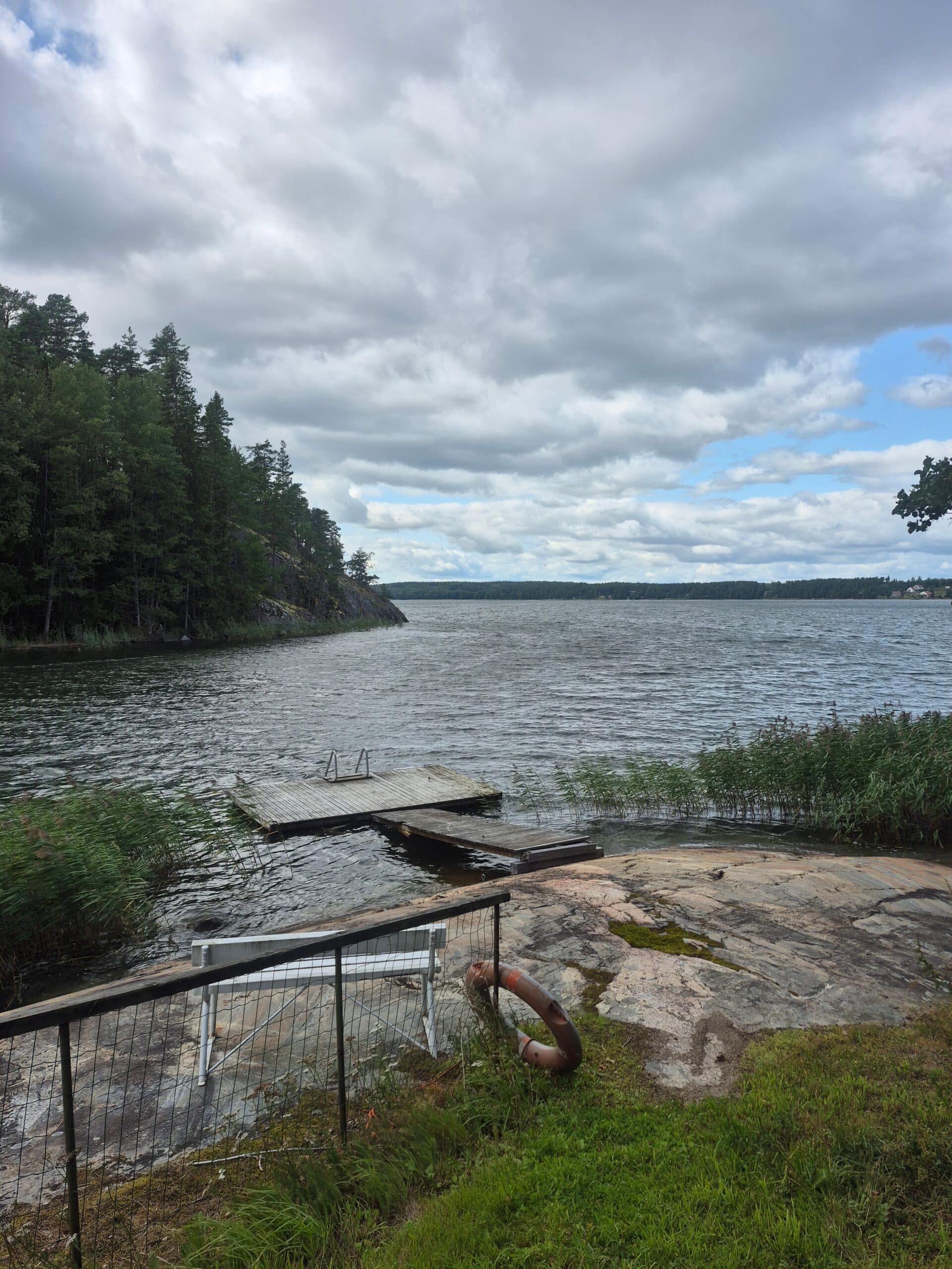 Saunapäivä meren rannalla