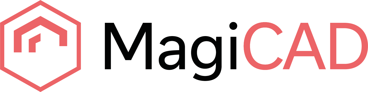 Magicad Logo Horizontal RGB RED