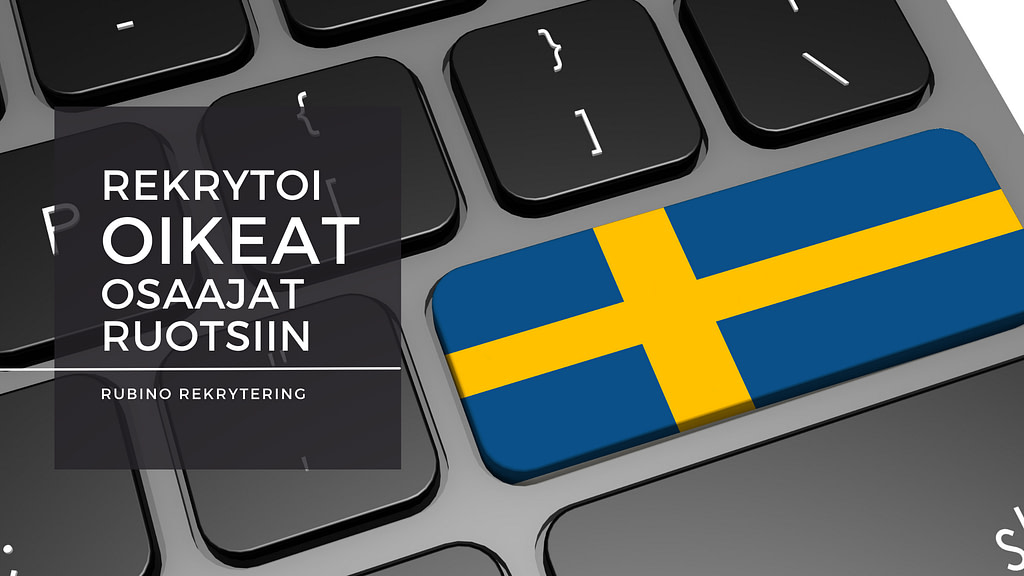 Rekrytoi oikeat osaajat