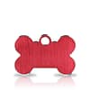 Koiran nimilaatta - Hi-Line Alumiini pieni luu, punainen
