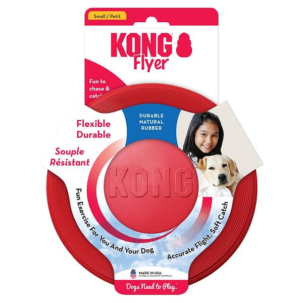 koiran lelu kong flyer frisbee pieni kumia