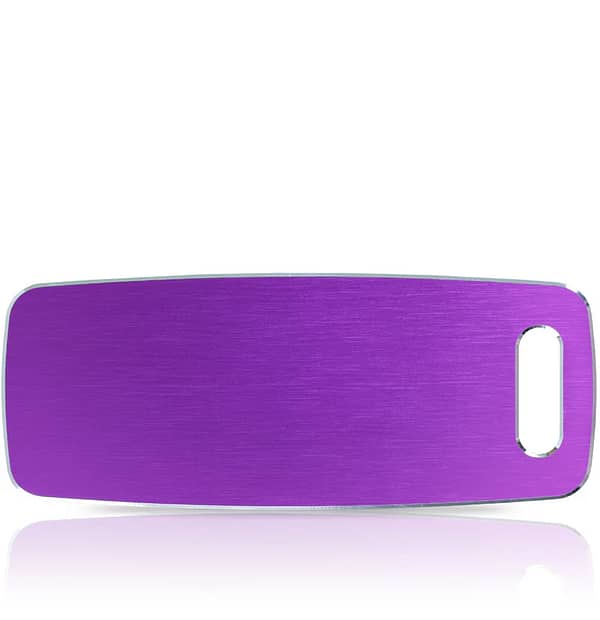 laukkutägi kaiverruksella violetti
