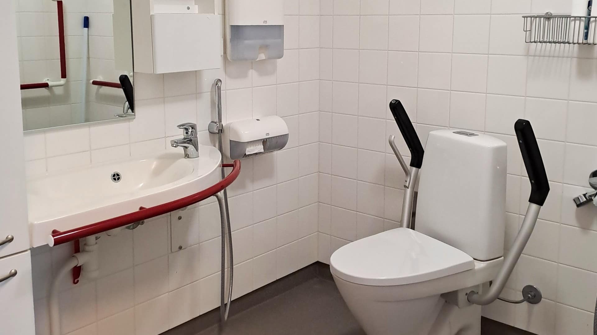 Kuva WC-tiloista.