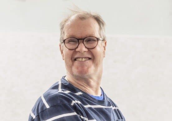 Esperin vammaispalveluiden asiakas.
