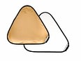 Trigrip Reflector Large 120cm Gold/White