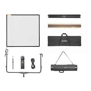 Godox AD33 K3 sähköisesti säädettävä diffuusiopaneeli (100×100cm, Bluetooth-ohjaus) kantolaukulla