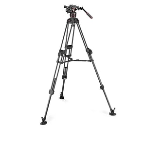 MANFROTTO Videojalustakit Nitrotech 608 + 645 Fast Twin MS Hiilikuitu