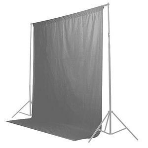 Caruba Background taustakangas 3x6m harmaa