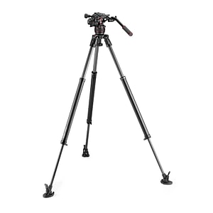 MANFROTTO Jalustakit Video Nitrotech 608 + 635 Fast Hiilikuitu