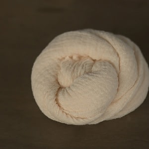 Newborn Photography - ivory gauze wrap - extra long