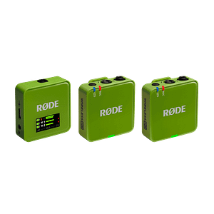 Rode Wireless GO 3 langaton mikrofonijärjestelmä, vihreä