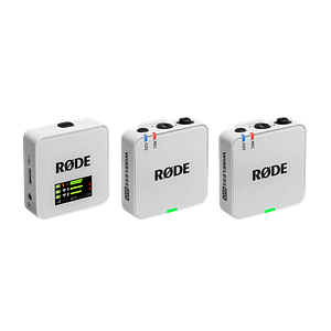 Rode Wireless GO 3 langaton mikrofonijärjestelmä, valkoinen