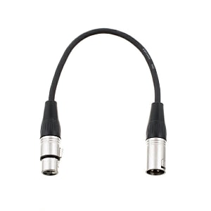 The sssnake XLR-kaapeli 30cm