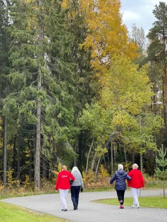 Ulkoilun ilo kuuluu kaikille.