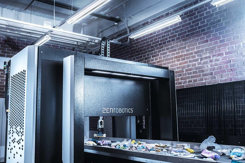 Zen Robotics älykkäät jätteenkäsittely ja lajittelurobotit,