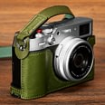 SMALLRIG 4701 LEATHER HALF CASE KIT FOR FUJIFILM X100VI (GREEN)