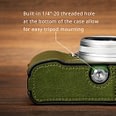 SMALLRIG 4701 LEATHER HALF CASE KIT FOR FUJIFILM X100VI (GREEN)