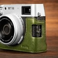 SMALLRIG 4701 LEATHER HALF CASE KIT FOR FUJIFILM X100VI (GREEN)
