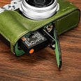 SMALLRIG 4701 LEATHER HALF CASE KIT FOR FUJIFILM X100VI (GREEN)