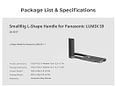 SMALLRIG 4517 L SHAPE HANDLE FOR PANASONIC LUMIX S9