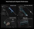 SMALLRIG 3989 HEAVY DUTY CARBON FIBER VIDEO TRIPOD KIT FREEBLAZER