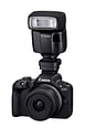 Canon EOS R50 BlackFrontSlantLeft RF S18 45mm(BK) AD E1 EL 100