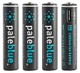 Pale Blue Li Ion Rechargeable Aaa C Battery Pb Aaa C A.1024