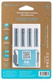 Pale Blue Li Ion Rechargeable Aaa C Battery Pb Aaa C C.1440