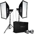 Nanlite FS 200 LED 2 Light Kit With Stand