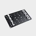 Kupo KCP-404 Twist-Lock Mounting Plate For Four Fluorescent T12 Lamps