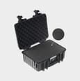 BW OUTDOOR CASES TYPE 4000 BLK SI (PRE-CUT FOAM)