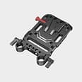 SmallRig 3016 Battery Plate V-Mount w Rod Clamp