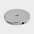 KUPO KS-068 ROUND KNURLED FLANGE DISC 1.77" WITH 1/4"-20 FEMALE