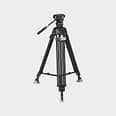 3989 Heavy-Duty Carbon Fiber Video Tripod Kit FreeBlazer AD-100