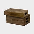 KUPO KAB-048BST  BROWN STAINED APPLE BOX SET