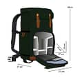 Mantona Photo Backpack Luis Green Retro9