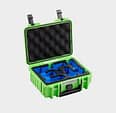 B&W Cases Type 500 for DJI Osmo Pocket 3 Creator Combo, Vihreä