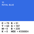 Superior Background Paper 11 Royal Blue Chroma Key 2 72 X 11m Full 585111 5 43239 432