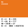 Superior Background Paper 94 Orange 2 72 X 11m Full 585094 5 43283 382