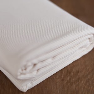 Newborn Photography – Ivory Beanbag Backdrop – Narrow Ribbed