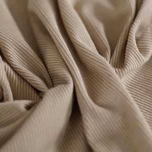 Newborn Photography - Milk Coffee Wrap - Narrow Ribbed