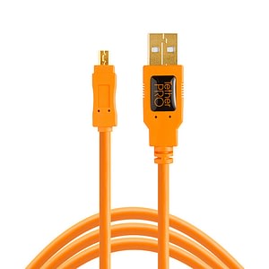 TetherPro USB 2.0 Mini-B 8-Pin Cable