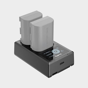 SmallRig 4084 laturi LP-E6 akuille